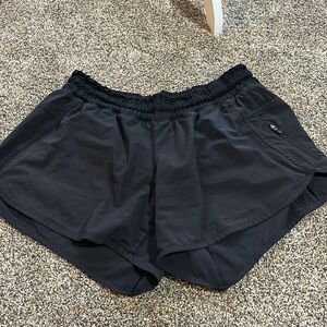 Lululemon athletic shorts zipper pocket built in panties